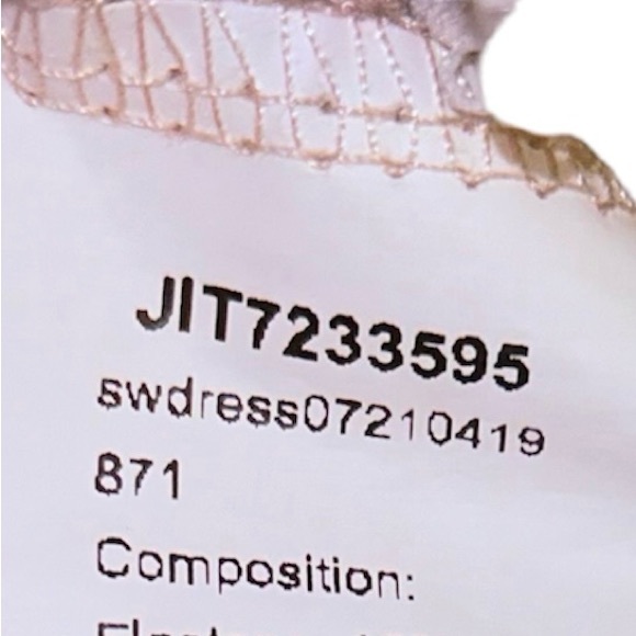 Lace Trim Mesh Overlay Dress - Picture 5 of 6